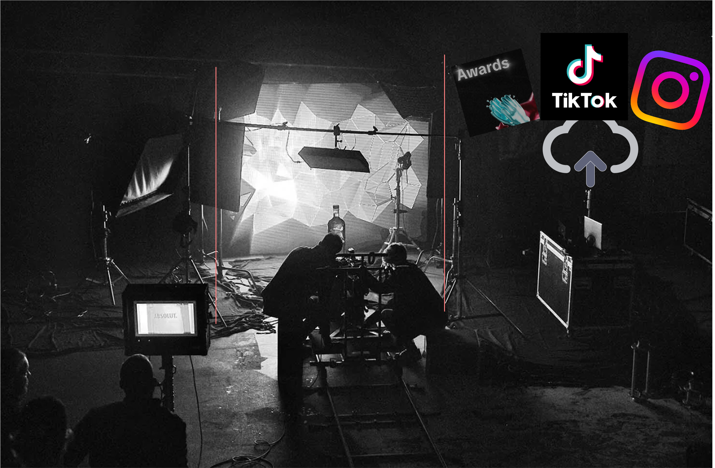 Craft your cinematic content to publish on social media showcase